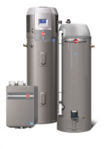 A new Rheem water heater